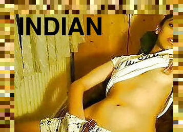 hindu, webcam, fantasi, brunette