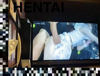 masturbation in video box Hentai Idol 1006