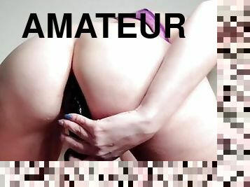 cur, grasa, amatori, anal, jucarie, bbw, taratura, dildo, solo