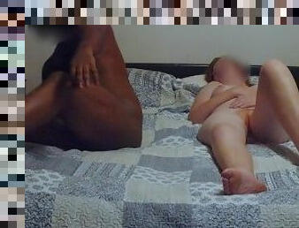 Tinder Fuck Creampie Interracial