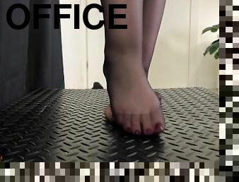 مكتب-office, عشيقة, المرأة-مهيمنة, كعوب-العالية