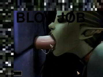 What a Legend-Gloryhole Blowjob With Mask On