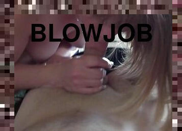 Sensual blowjob turns into hard fuck (Part 1/3)