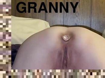 fusk, kone, anal, besta, hjemmelaget, mamma, creampie, cum, riding, rumpe-butt