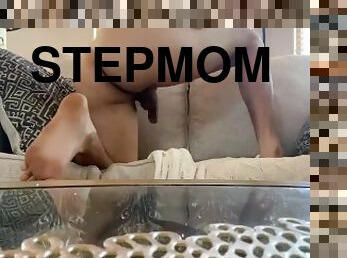 stepmom almost catches me humping her couch