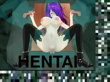 [CM3D2] Fire Emblem hentai - Camilla takes a rough gangbang part 2