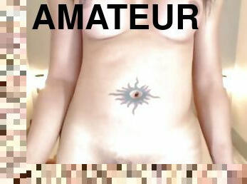 masturbation, amateur, énorme-bite, jouet, hardcore, travesti, ladyboy, horny, webcam, assez