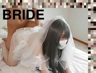 Diary of Fallen 2: Bride in wedding dress reaches orgasm [Eng sub]