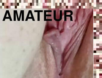 masturbación, coño-pussy, amateur, regordeta, a-solas, húmedo