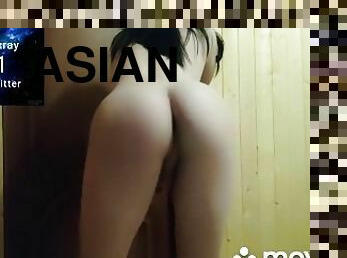 asiatisk, amatør, udløsning, kæmpestor-pik, bøsse, spiller, strippende, dildo, sperm-sperm, solo