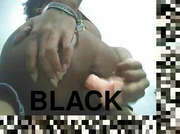 masturbación, mayor, amateur, anal, negra-ebony, polla-enorme, adolescente, juguete, negra, pies