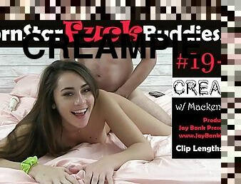 FULL SCENE Mackenzie Mace Creampie Homemade All Natural Brunette x Jay Bank Presents #19-49