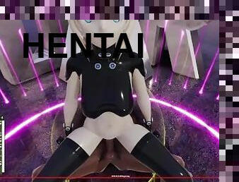 anime, hentai, 3d, ujeżdżanie