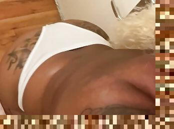 célébrité, pornstar, webcam, solo, fumer, tatouage