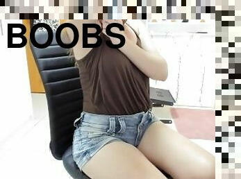 culo, tetas-grandes, amateur, pelirroja, corrida, tetas, culazo, fetichista, a-solas