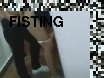 fisting, offentlig, amatør, eldre, gangbang, par, fetisj, virkelig