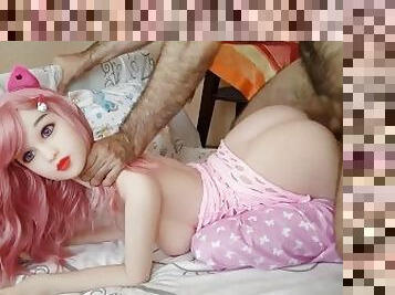 Sex Doll Amelia 05. Amature Homemade Anal Creamy Creampie Pink Cute Cat Girl (Real Girl Voice) Kawai