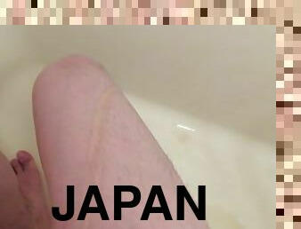 アジアの, 浴, 素人, ゲイ, 日本人, フィート, pov, 独奏