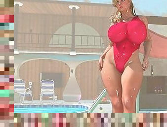 cur, imbaiere, tate-mari, milf, mama, spion, bona, roscata, blonda, 3d