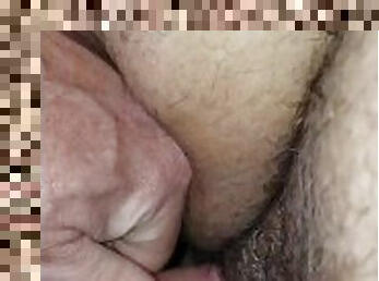 Cumming in the wife's pussy