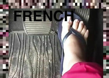 amateur, francés, brasil, pies, dedos-de-los-pies
