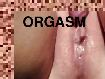 onani, orgasme, fisse-pussy, sprøjte, milf, tøs, sperm, solo, våd