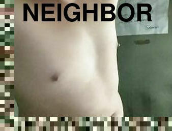 Handjob in my Neighbor's CR