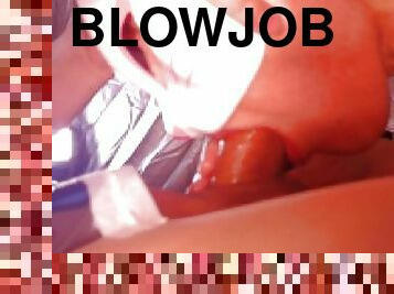 Blowjob from close range