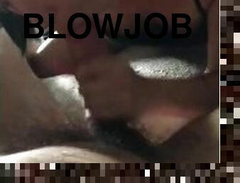 Woke Him Up with Sloppy Blowjob!!