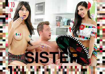 I Didnt Mean To Fuck My Step Sister On Cinco De Mayo - S17:E1 - Eliza Ibarra, Gianna Dior - StepsiblingsCaught