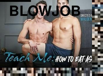 Teach Me How To Eat Ass" Roommate Gives Sex Lessons To Brandon Anderson - NextDoorStudios