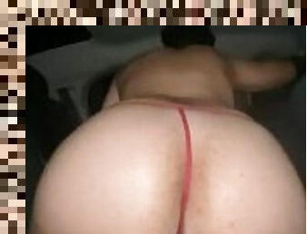 G string Boy humps and moans in back seat