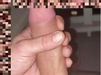 Cock in hand