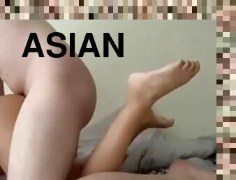 asiático, cuatro-patas, amateur, babes, interracial, cañero