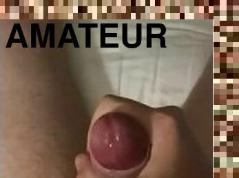 Solo masturbation and cum