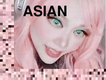 pink hair girl dance mmd streamer gamer twitch girl hot asian