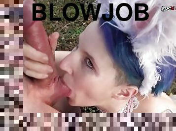 Clip 106Ar-A-a Eier Verstecken Im Wald - Blowjob POV, 12:55min