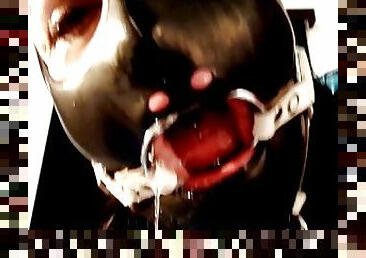 Ring Dental Tunnel Gag Deepthroat CUMMING- Spiel Maschinerie Ultimate Set 6