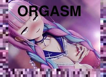 ?MMD R-18 SEX DANCE?MINATO AQUA NAUGHTY SWEET WET MASTURBATION PLEASURE AND ORGASMS ??????? [MMD]