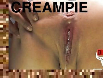 Cum Slut Gets Three Anonymous Creampies