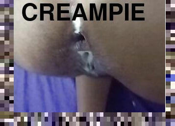 Anal creampie