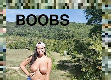 MASSIVE BOOBS NUDIST Sofia Lee LOVES it UP HER ASS!