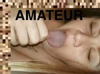 amatør, babes, blowjob, stor-pikk, pikk