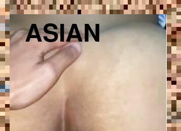 asia, pantat, amatir, sayang, penis-besar, remaja, tato, penis