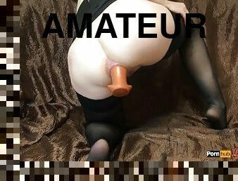 enorme, masturbación, amateur, anal, juguete, hardcore, consolador, fetichista