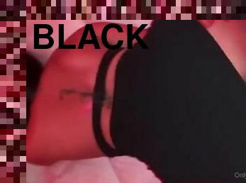 YatYatCat black dress pt 3 onlyfans creaming