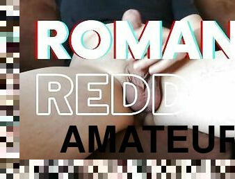 Man masturbating on the sofa. cumshot - ROMAN REDD