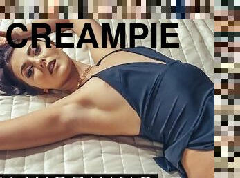 menipu, bapa, anjing, alat-kelamin-wanita, kurus, isteri, menghisap-zakar, remaja, merangsang-dengan-tangan, creampie