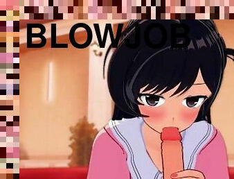 Chizuru blowjobs her new boyfriend (POV) (3d hentai) (rent a girlfriend)