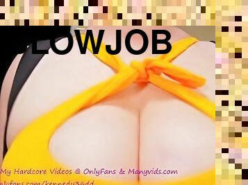 Big Bouncing Tits Blowjob Bra Titfuck Kennedy Channing Preview (Full length Video on Only Fans)